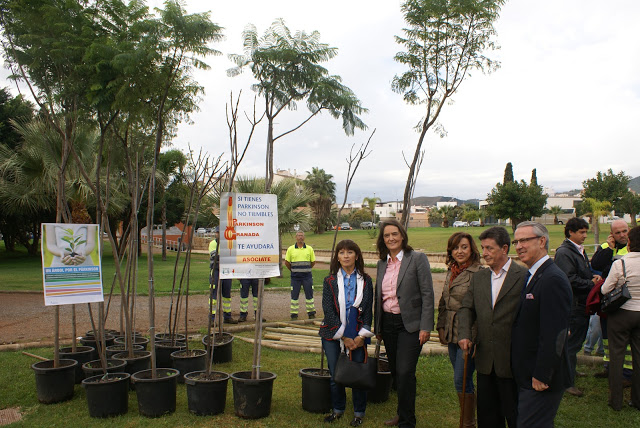 Motril participa en el proyecto Plantemos un árbol por el Parkinson