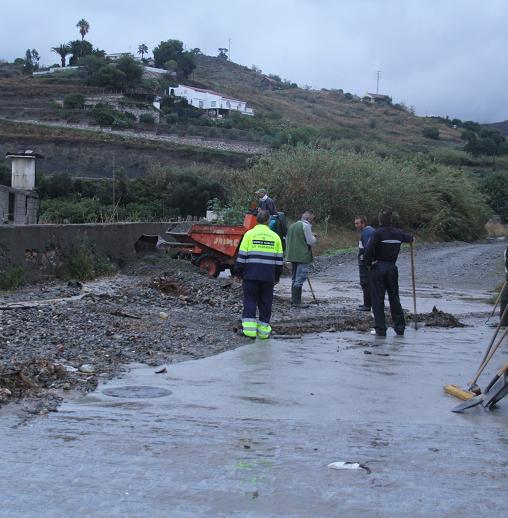 La lluvia caída en Almuñécar supera ya a la del año pasado en más de 100 litros por metro cuadrado