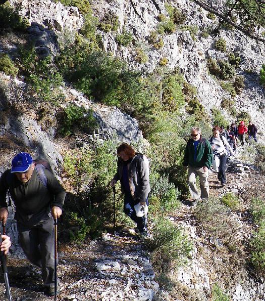 El Patronato Municipal de Deportes de Almuñécar organiza una ruta de senderismo este domingo por el camino de los especieros hasta Jayena