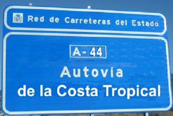 La Mancomunidad de la Costa Tropical solicita a Fomento que realice la señalización de la A-44 con la denominación Autovía de la Costa Tropical