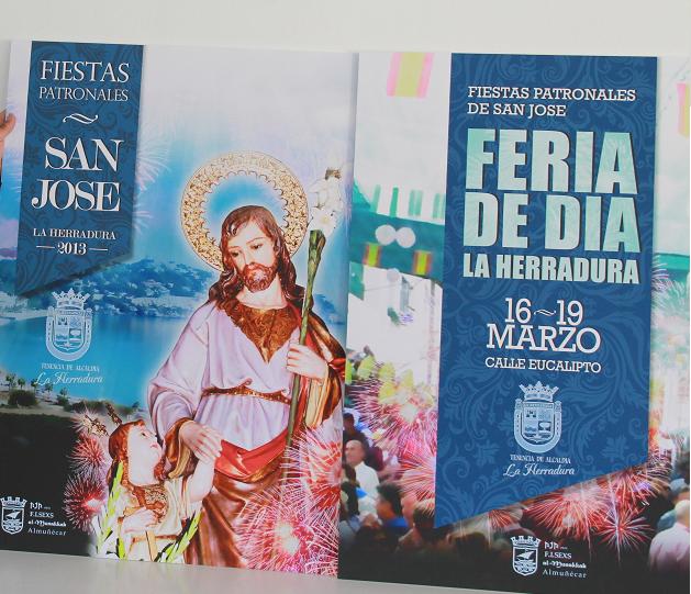FIESTAS PATRONALES DE LA HERRADURA EN HONOR DE  SAN JOSÉ PROGRAMA OFICIAL DE FIESTAS 2013