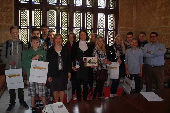 Estudiantes alemanes  de  Fürstenfelbruck participan en un intercambio con el  Almuñécar Internacional School