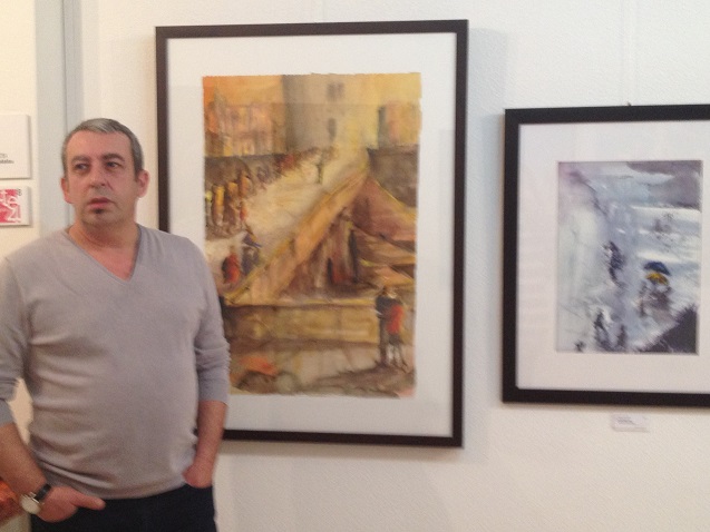 El pintor motrileño Mikel Heredia expone en Estambul