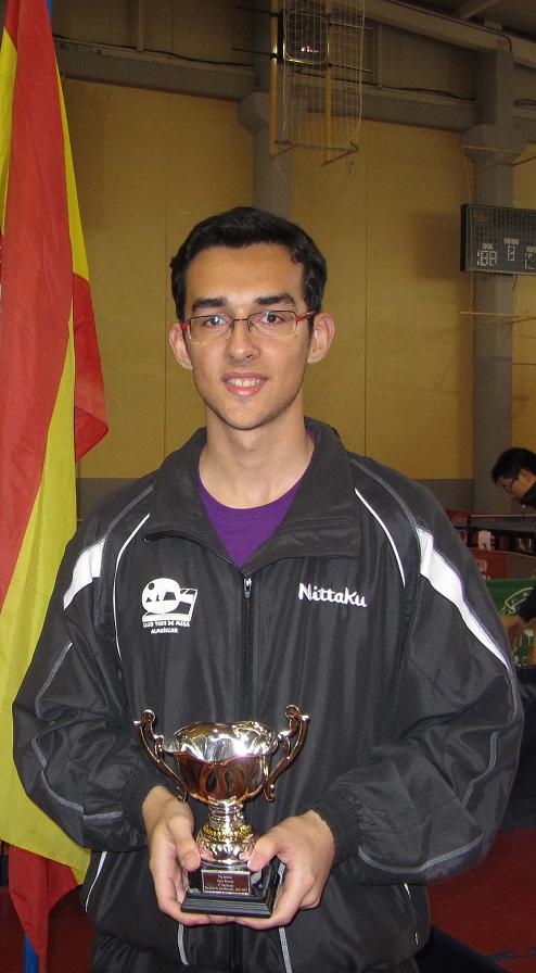 Alejandro Chica y Rafa Marín segundo y tercero en el Top de la Liga de Superdivisión de Tenis de Mesa