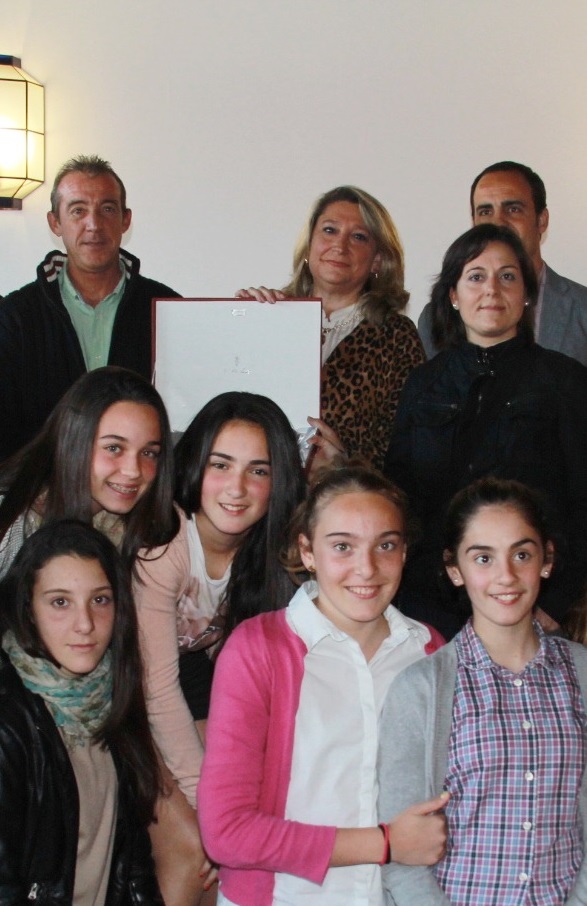 Almuñécar rinde homenaje a su equipo femenino  infantil Campeón de Andalucía