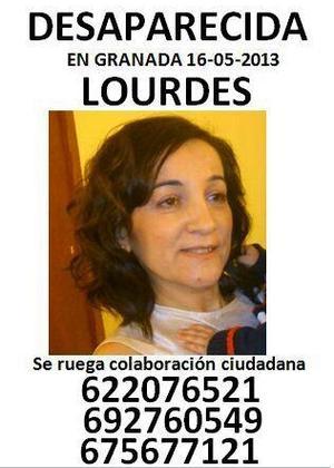 La Policía Nacional suma a la búsqueda de Lourdes el helicóptero, que rastreará toda la ciudad de Granada y provincia