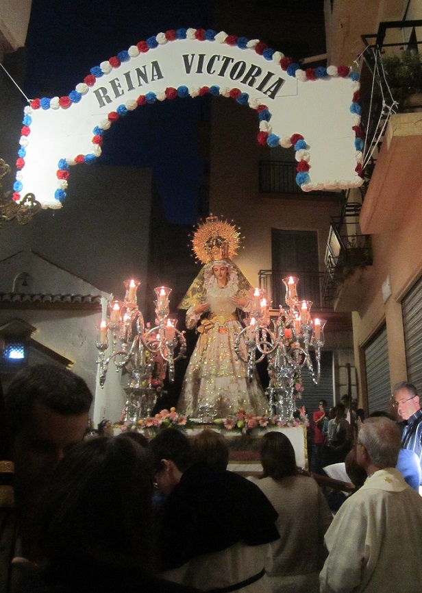 Rosario vespertino con  motivo del XXV aniversario fundacional de la Cofradía La Oración de Nuestro Señor en el Huerto de los Olivos y María Santísima de la Victoria