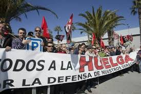 Trabajadores de Torraspapel en Motril (Granada) secundan la huelga