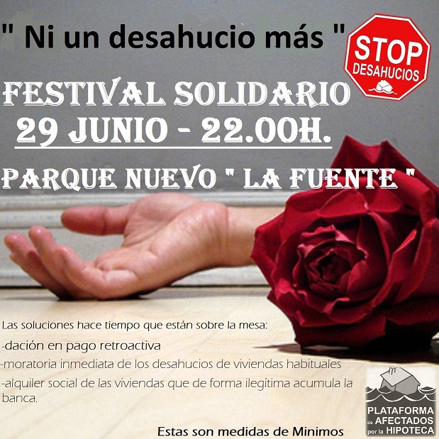 Festival solidario en Salobreña contra los desahucios