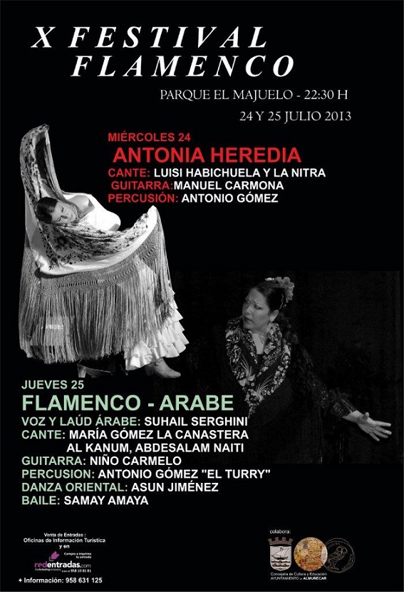 El cante de La Nitra y Luis Habichuela abren hoy  el X Festival Flamenco de Almuñécar