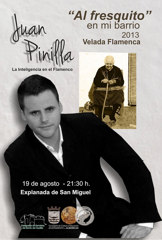 El cantaor Juan Pinilla cerrará este lunes el programa Al fresquito en el Barrio sexitano de San Miguel