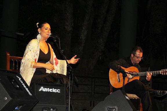 Marina Heredia presentó su último disco en Almuñécar