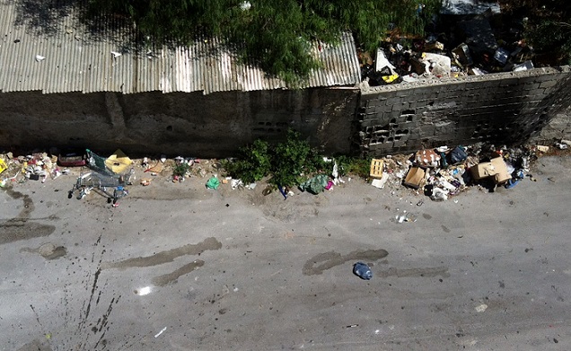 El PSOE lamenta el mal estado de limpieza del barrio de Huerta Carrasco