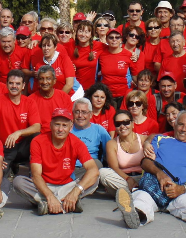 La V Marcha Popular de la Alpujarra reúne a casi 150 senderistas