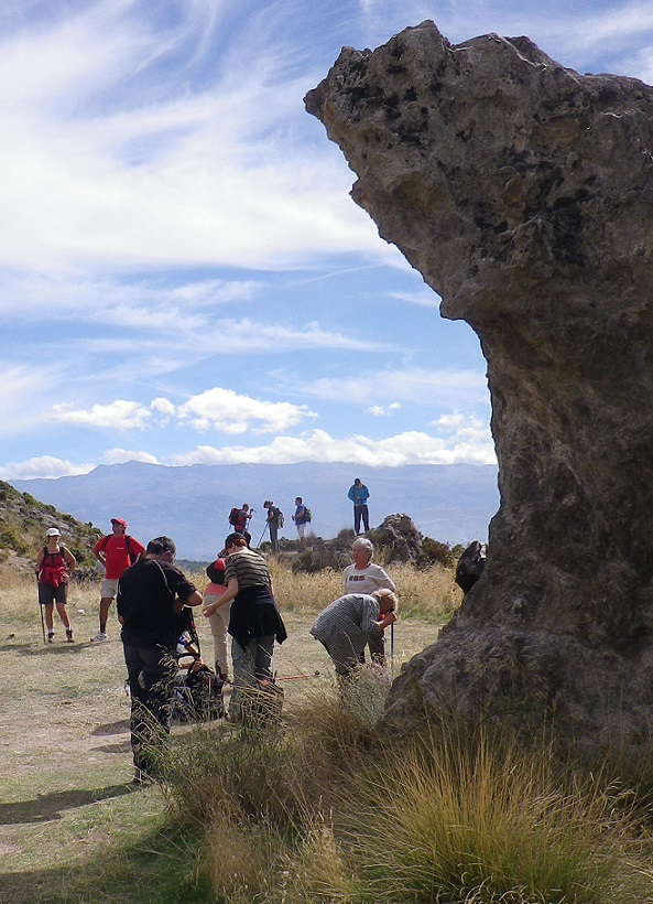 Los senderistas del PMD de Almuñécar recorrieron el Parque Natural de la Sierra de Huétor