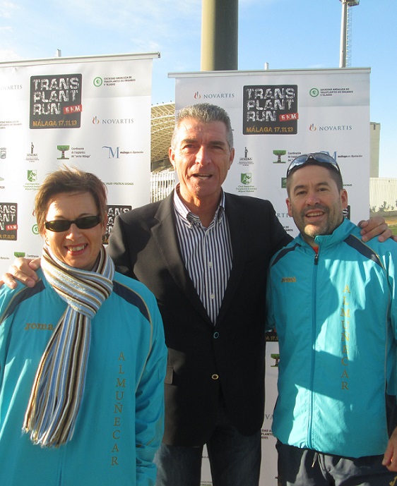 El Club Atletismo Almuñécar, en la Trasplant Run de Málaga