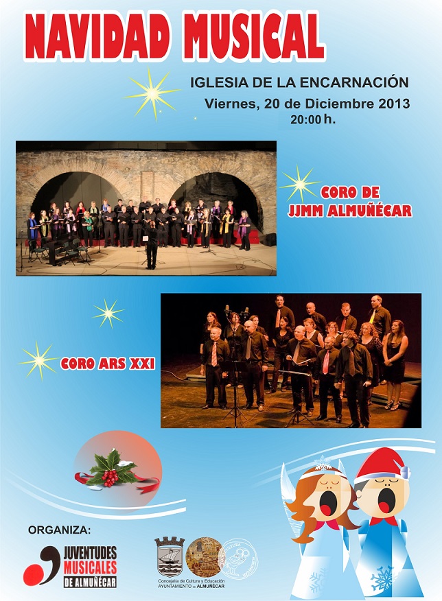 Juventudes Musicales de Almuñécar celebra este viernes su Concierto de Navidad