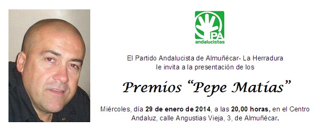 El PA presenta el premio Pepe Matías