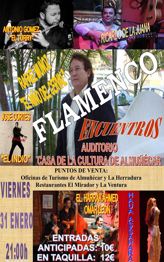 El cantaor flamenco Rafael Muñoz El Niño del Cerval actúa este viernes en la Casa de la Cultura