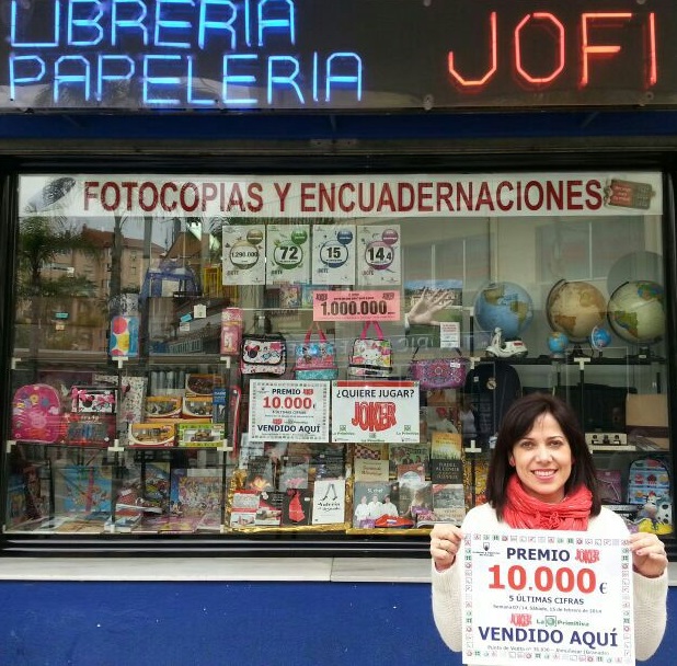 Almuñécar agraciada 10.000 euros en la lotería Joker
