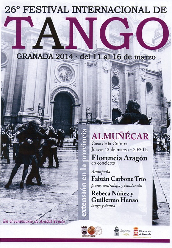 El Festival de  Tango de Granada llega este jueves Almuñécar