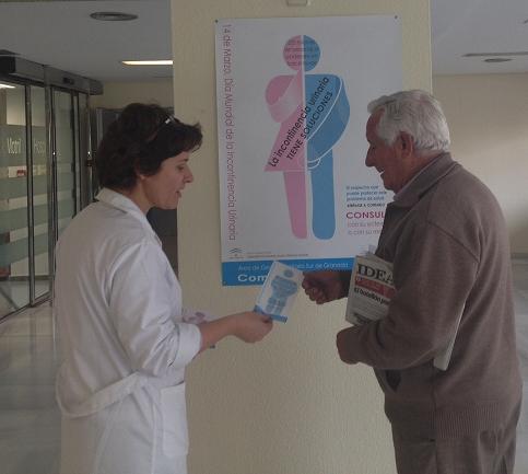 El Área de Gestión Sanitaria Sur de Granada conmemora el Día de la Incontinencia Urinaria