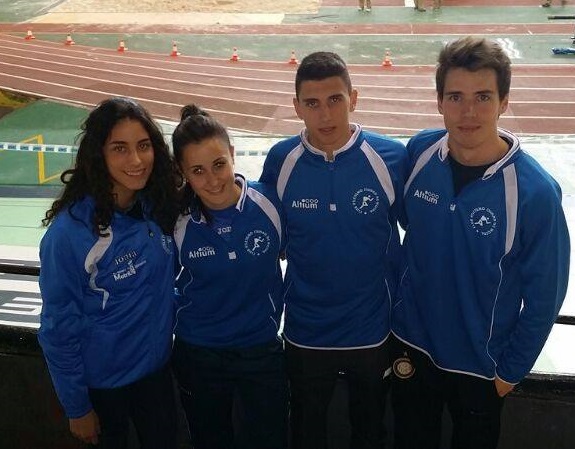 Los atletas motrileños en el XLI Campeonato Nacional Junior de Atletismo, pista cubierta