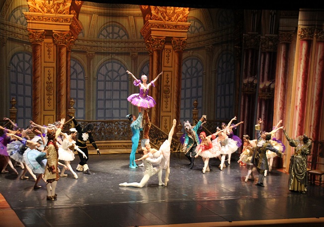 Éxito rotundo del  Ballet de Moscú   en Almuñécar con presentación de La Bella Durmiente