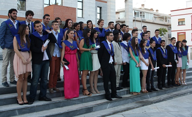 Graduación de la promoción 2012-14 del IES Mediterráneo de Salobreña