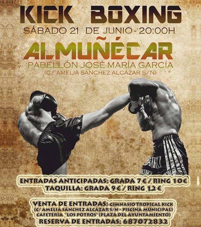 Almuñécar acoge este sábado una nueva velada de Kick Boxing