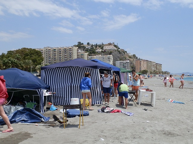 Almuñécar y La Herradura  ya celebran la fiesta de   San Juan como la más popular en las playas sexitanas