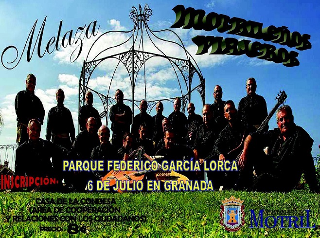 El Ayuntamiento Motril organiza un viaje para asistir al concierto de Melaza en Granada