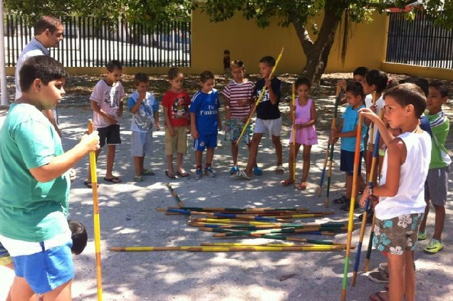 La ludoteca Marsalá celebra una actividad de integración de niños con autismo
