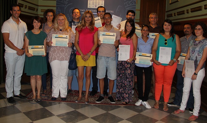 Diez motrileños obtienen el título oficial Goethe gracias a un curso de alemán impartido por el Ayuntamiento