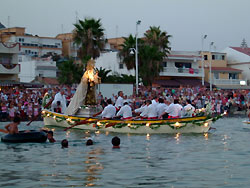 Motril, Almuñécar y Salobreña celebran las fiestas en honor de la Virgen del Carmen